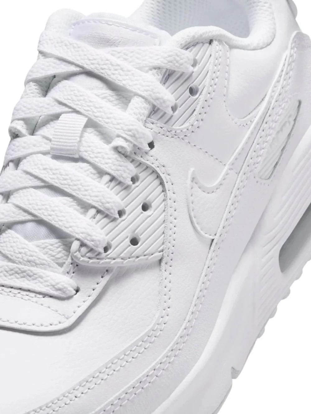 Nike Air Max 90 LTR White Sneakers - Women’s Size 6.5 - Picture 7 of 11